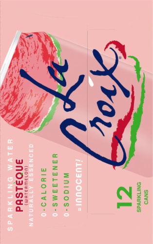 LaCroix® Pasteque Watermelon) Flavored Sparkling Water Cans