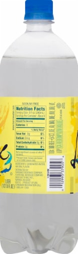 LaCroix Lemon Flavored Sparkling Bottled Water Perspective: right