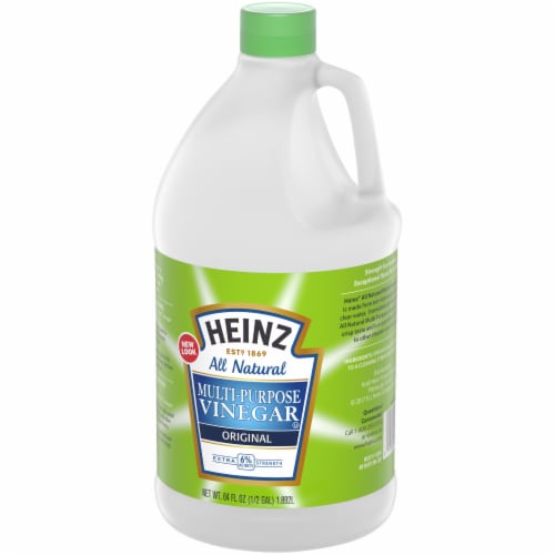 Heinz All Natural Original Multi-Purpose Extra Strength Vinegar with 6% Acidity Perspective: right