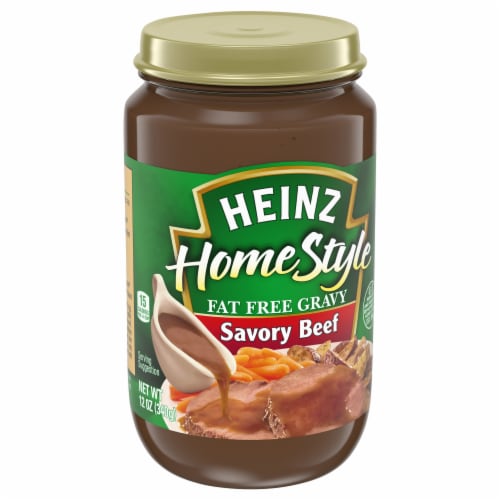 Heinz Homestyle Savory Beef Fat Free Gravy Perspective: right