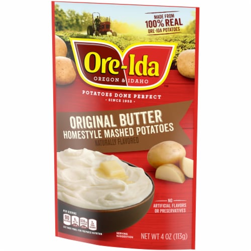 Ore-Ida Original Butter Homestyle Mashed Potatoes Side Dish Perspective: right