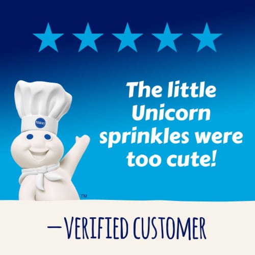 Pillsbury Funfetti Unicorn Vanilla Frosting Perspective: right
