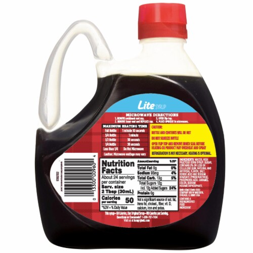 Hungry Jack Lite Pancake Syrup Perspective: right
