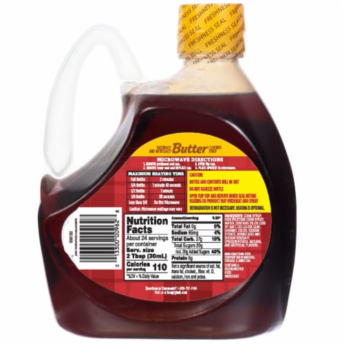 Hungry Jack Butter Syrup Perspective: right