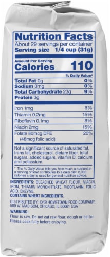 Pillsbury Best All Purpose Flour Perspective: right