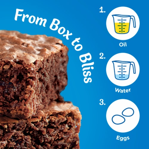 Pillsbury Family Size Milk Chocolate Brownie Mix Perspective: right