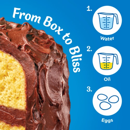Pillsbury Moist Supreme Premium Yellow Cake Mix Perspective: right