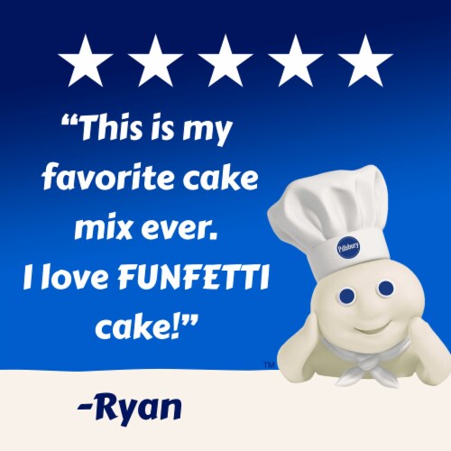 Pillsbury Funfetti Chocolate Cake Mix with OREO Cookie Pieces Perspective: right