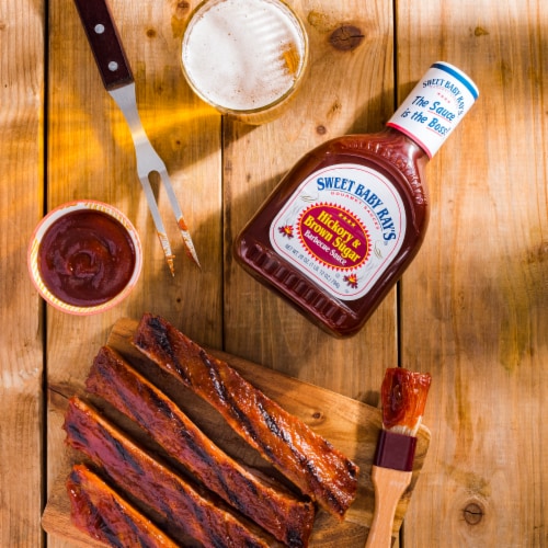 Sweet Baby Ray's® Hickory & Brown Sugar BBQ Sauce Perspective: right