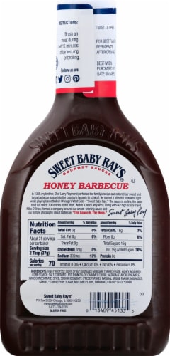 Sweet Baby Ray's® Honey BBQ Sauce Perspective: right