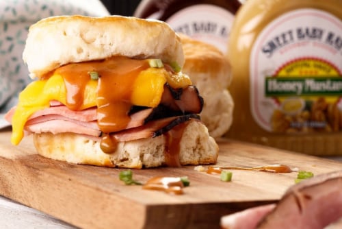 Sweet Baby Ray's® Honey Mustard Dipping Sauce Perspective: right