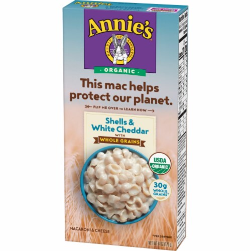 Annie's™ Organic Shells & White Cheddar with Whole Grains Mac N Cheese Dinner Perspective: right