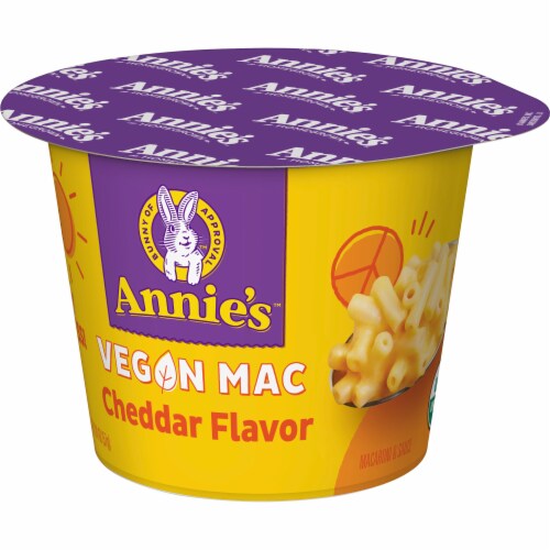 Annie’s Vegan Cheddar Flavor Mac N Cheese Alternative Perspective: right
