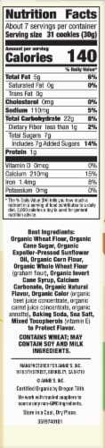 Annie's Organic Caramel Apple Bunny Grahams Perspective: right