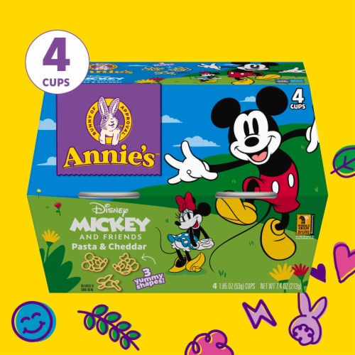 Annie's™ Microwaveable Disney Mickey & Friends Mac N Cheese Cups Perspective: right