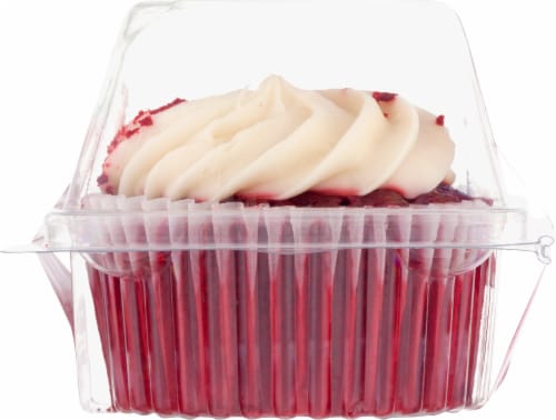 Just Desserts Red Velvet Cupcake Perspective: right
