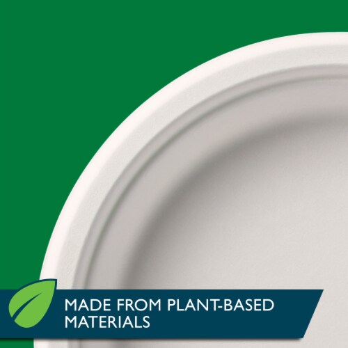 Hefty® EcoSave™ Compostable Plates Perspective: right
