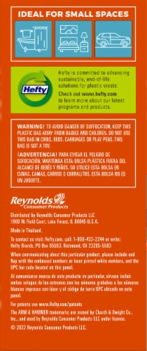 Hefty® Drawstring SM Trash Bags Perspective: right