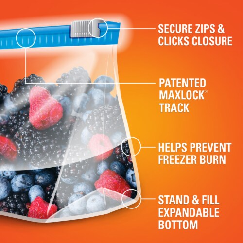 Hefty zipper bags online