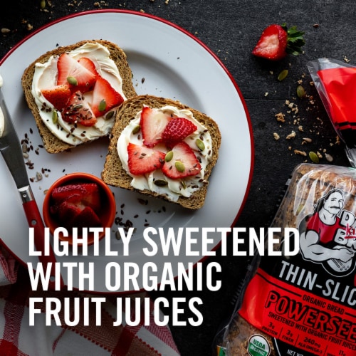 Dave's Killer Bread Powerseed Thin-Sliced Seeded Organic Whole Grain Bread Perspective: right