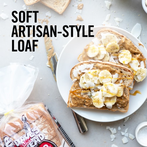Dave's Killer Bread White Bread Done Right, Artisan-Style Organic White Bread, 24 oz Loaf Perspective: right