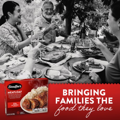 Stouffer's Classic Meatloaf Frozen Meal Perspective: right