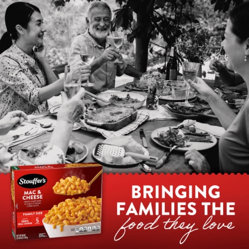 Stouffer’s Family Size Macaroni and Cheese Frozen Meal Perspective: right