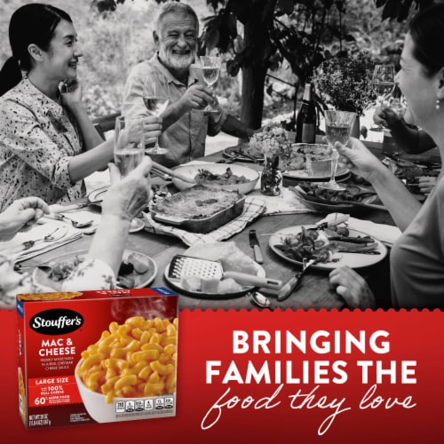 Stouffer's Large Size Macaroni & Cheese Frozen Meal Perspective: right