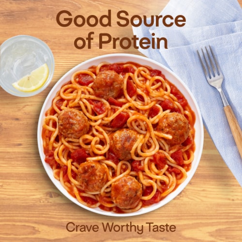 Lean Cuisine® Favorites Spaghetti With Meatballs Frozen Meal Perspective: right