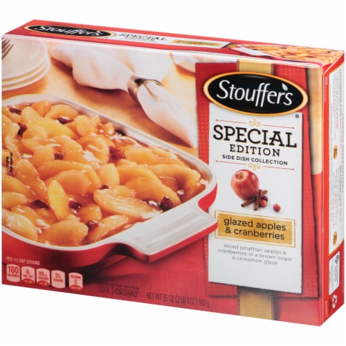 Stouffer's Special Edition Glazed Apples & Cranberries Perspective: right