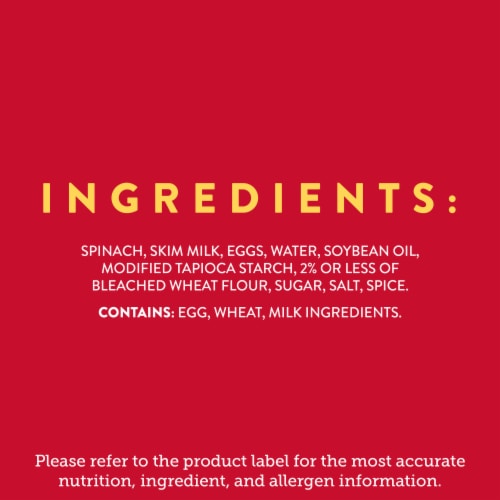 Stouffer's® Spinach Souffle Side Dish Frozen Meal Perspective: right
