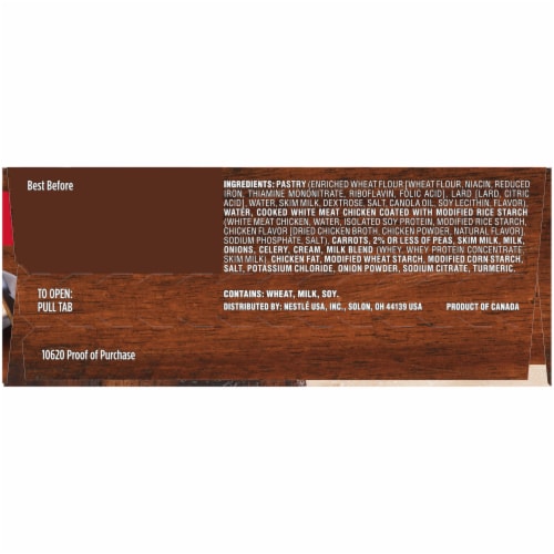 Stouffer's White Meat Chicken Pot Pie Frozen Meal Perspective: right