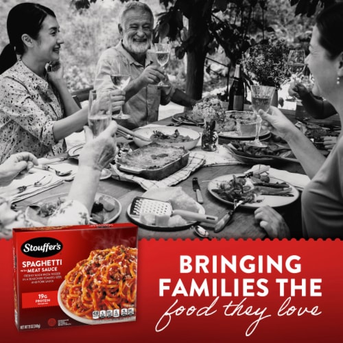 Stouffer's® Spaghetti with Meat Sauce Frozen Meal Perspective: right