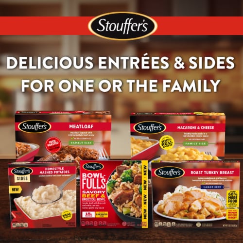 Stouffer's® Roast Turkey Dinner Frozen Meal Perspective: right
