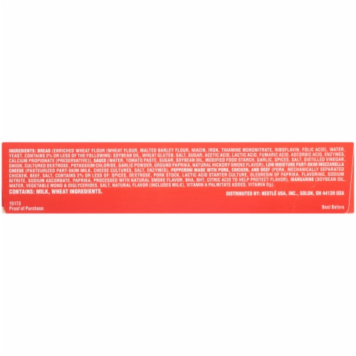 Stouffer's Pepperoni French Bread Frozen Pizza Perspective: right