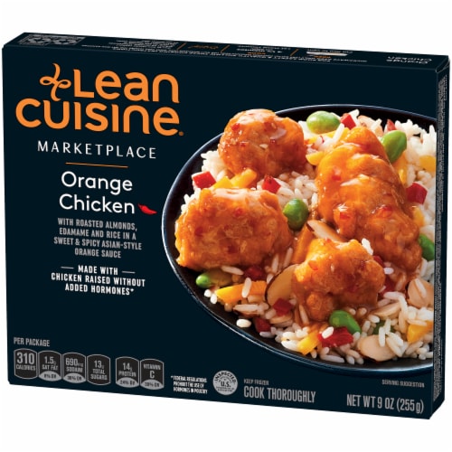 Lean Cuisine Marketplace Orange Chicken Frozen Meal Perspective: right