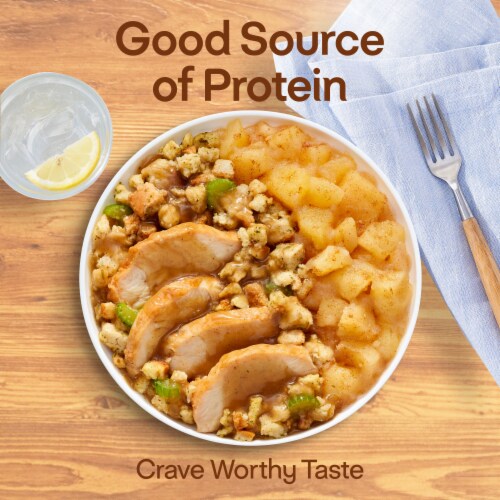 Lean Cuisine Features Roasted Turkey Breast Frozen Meal Perspective: right