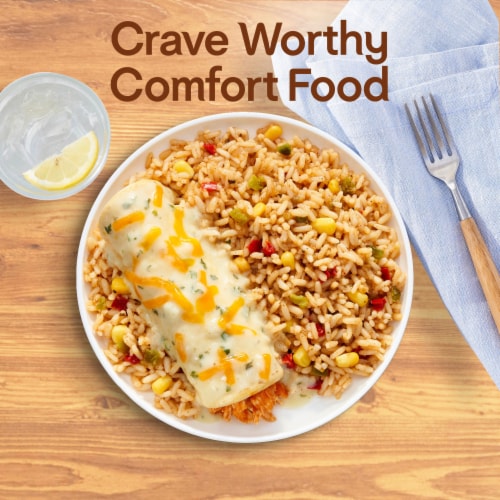 Lean Cuisine Chicken Enchilada Suiza Frozen Meal Perspective: right