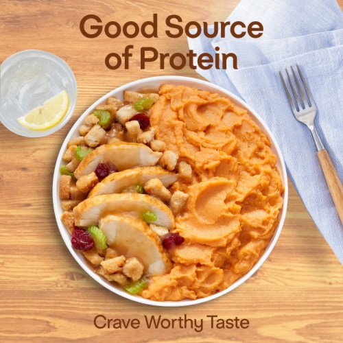 Lean Cuisine Glazed Turkey Tenderloins Frozen Meal Perspective: right