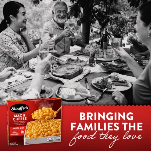 Stouffer's Party Size Macaroni & Cheese Frozen Meal Perspective: right