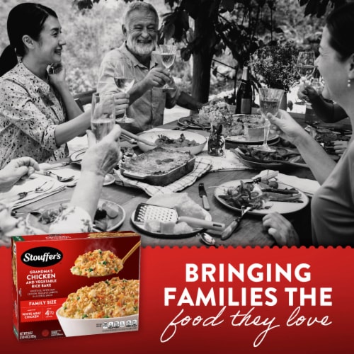 Stouffer’s® Family Size Grandma’s Chicken & Vegetable Rice Bake Frozen Meal