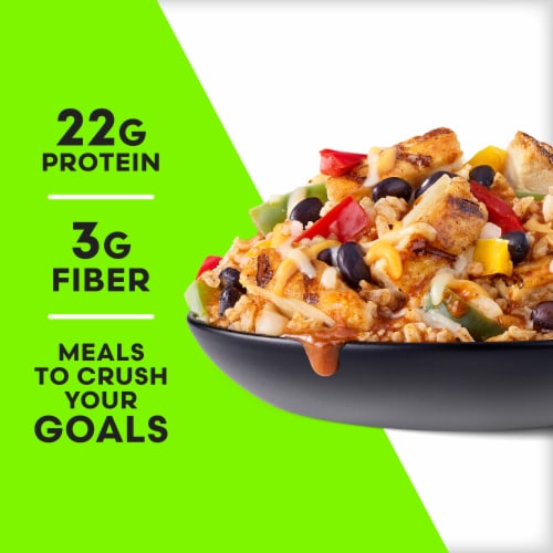 Vital Pursuit Grilled Chicken Chipotle Bowl High Protein Portion Aligned Meal Perspective: right