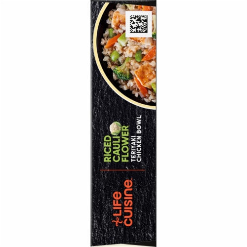 Life Cuisine™ Riced Cauliflower Teriyaki Chicken Bowl Frozen Meal Perspective: right