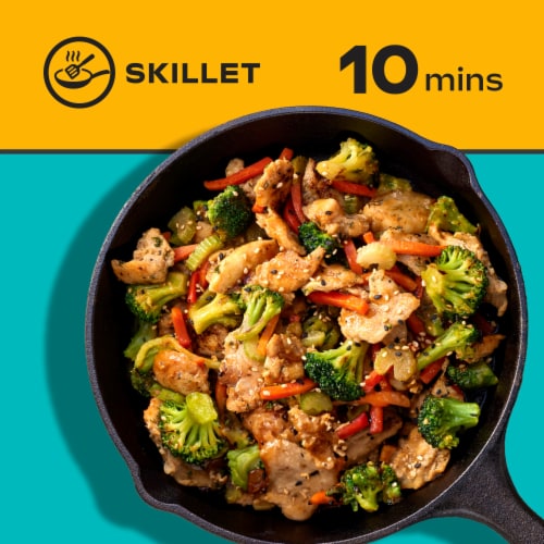 Mings Orange Teriyaki Chicken Perspective: right