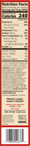 Stouffer's® Family Size Cheesy Garlic Lasagna with Meat Sauce Frozen Meal Perspective: right