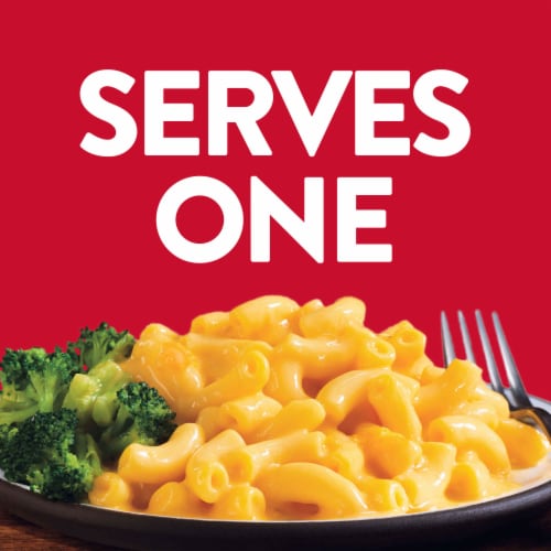 Stouffer's Macaroni and Cheese with Broccoli Frozen Meal Perspective: right