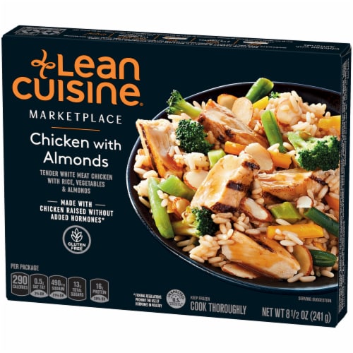 Lean Cuisine Marketplace Chicken With Almonds Frozen Meal Perspective: right