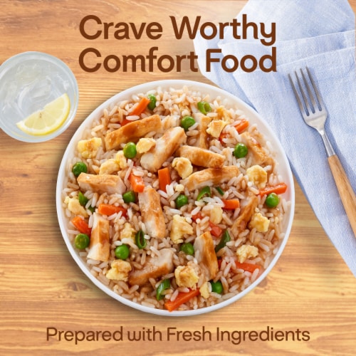 Lean Cuisine Favorites Chicken Fried Rice Frozen Meal Perspective: right