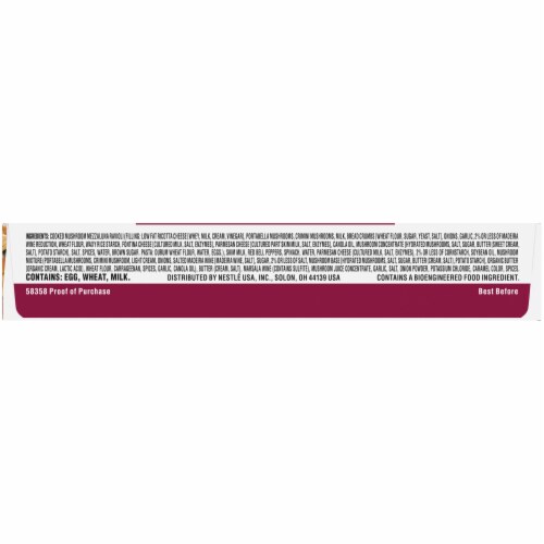 Lean Cuisine® Features Mushroom Mezzaluna Ravioli Frozen Meal Perspective: right