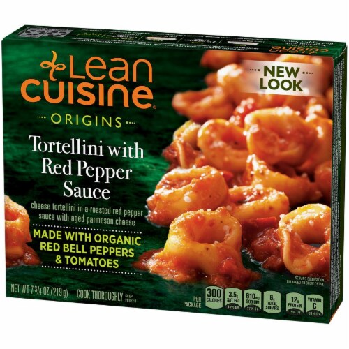 Lean Cuisine Origins Tortellini with Roasted Red Pepper Sauce Frozen Meal Perspective: right
